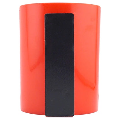 Master Magnetics Magnetic Cup Holder - Caddy for Bottles, Glasses, and Cans - Fits on Fridge, Lawnmower, Forklift, Cart, or Ladder - Heavy-Duty Magnet