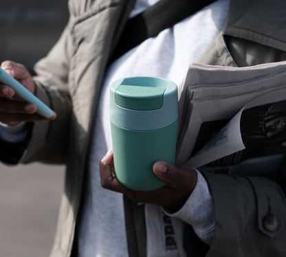 Joseph Joseph Sipp™ Travel Coffee Mug with Flip-top Cap - 12 fl. oz - Green