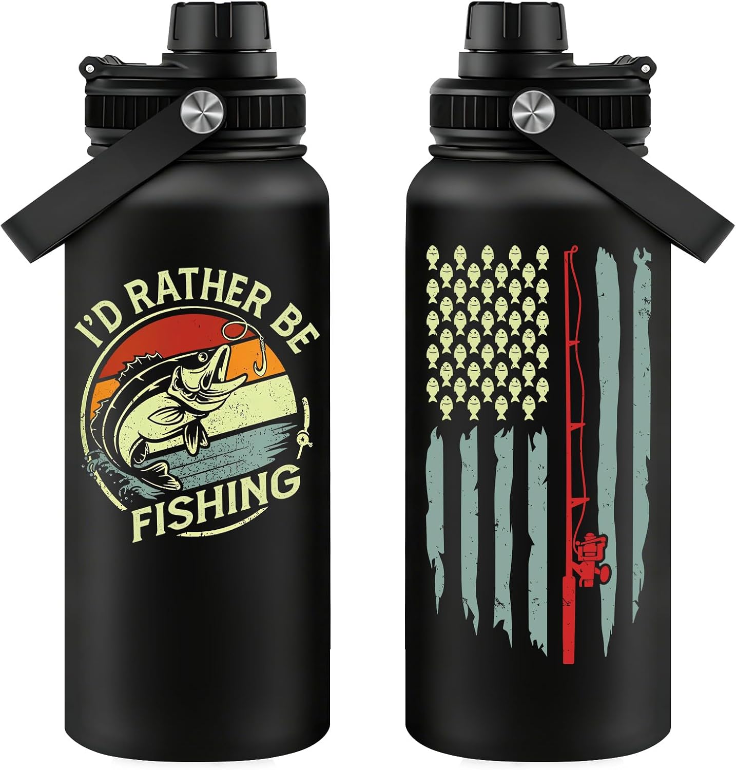 Fufandi Pickleball Gifts - Pickle Ball Dink Responsibly - Christmas, Birthday Gifts for Men, Women, Pickleball Lovers, Player Coach - Pickle Ball Water Bottle 32oz
