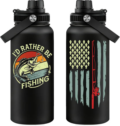 Fufandi Pickleball Gifts - Pickle Ball Dink Responsibly - Christmas, Birthday Gifts for Men, Women, Pickleball Lovers, Player Coach - Pickle Ball Water Bottle 32oz