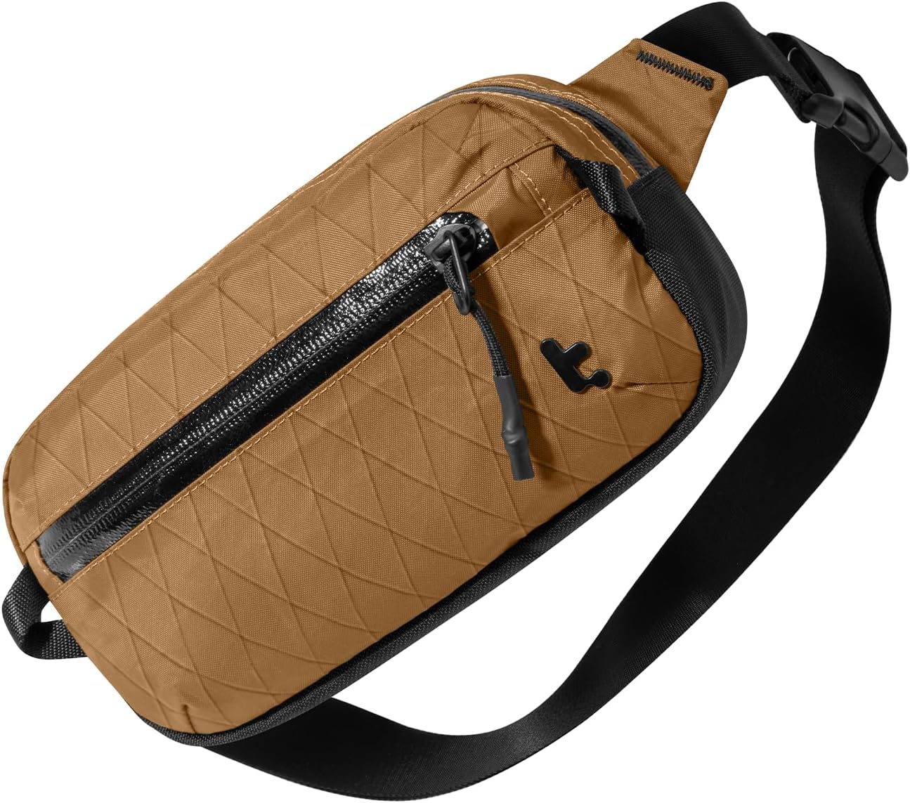 tomtoc 3.5L Sling Bag with RFID Blocking, Crossbody Bag Chest Shoulder Pack for Men and Women, Water-resistant Lightweight Casual Waist Fanny Pack for Travel/Daily Use