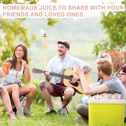 Ruckae 16oz 10 Pack Juice Bottles, Glass Bottles with Lids, Smoothie Cup Lids and Straws, Water Bottle Mason Jar Drinking Glasses for Juicing, Smoothies, Kombucha