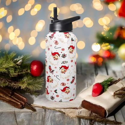32 oz Pickleball Insulated Water Bottle with Straw - Pickleball Gym Hiking Sports Coffee Mug | Perfect Pickleball Gifts for Women, Pickleball Decor Accessories