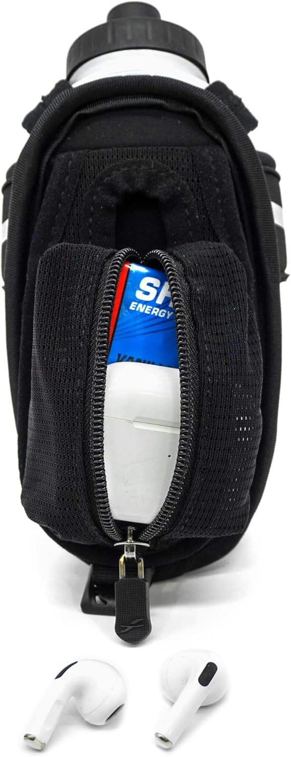 Fitletic HydraPocket Handheld Water Bottle Carrier (Black)