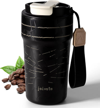 20oz Artic Ceramic Lined Coffee Tumbler, 3D Floral Print Design, Insulated Stainless Steel Travel Mug with Lid and Straw, BPA-Free Leak-Proof for Hot & Iced Coffee Tea, Unique Gifts for Women
