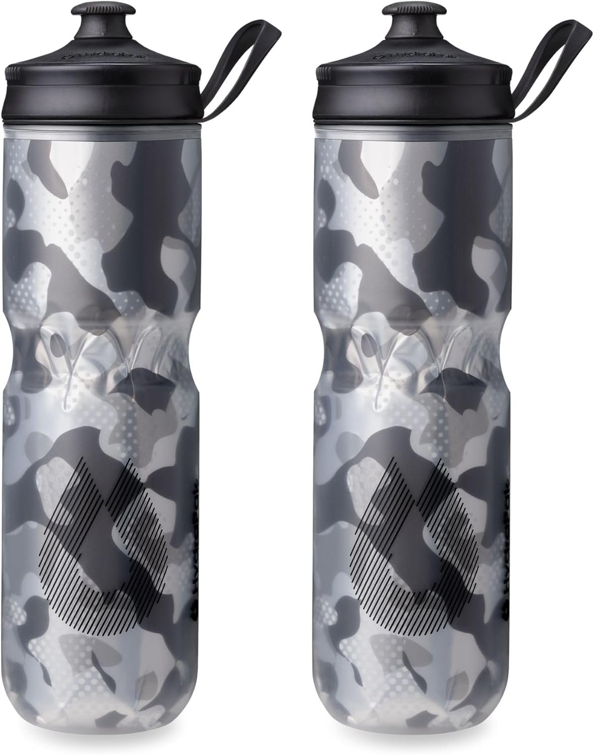 HydraPak | Polar Bottle - Polar Sport Insulated Water Bottle - BPA-Free, Sport & Bike Squeeze Bottle with Handle (Pulse Blue, 700ml / 24oz)