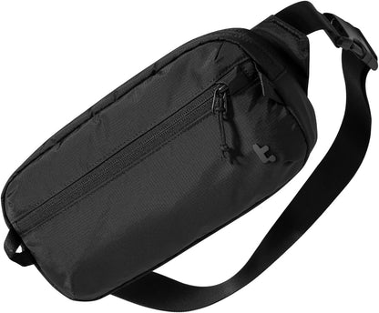 tomtoc 3.5L Sling Bag with RFID Blocking, Crossbody Bag Chest Shoulder Pack for Men and Women, Water-resistant Lightweight Casual Waist Fanny Pack for Travel/Daily Use