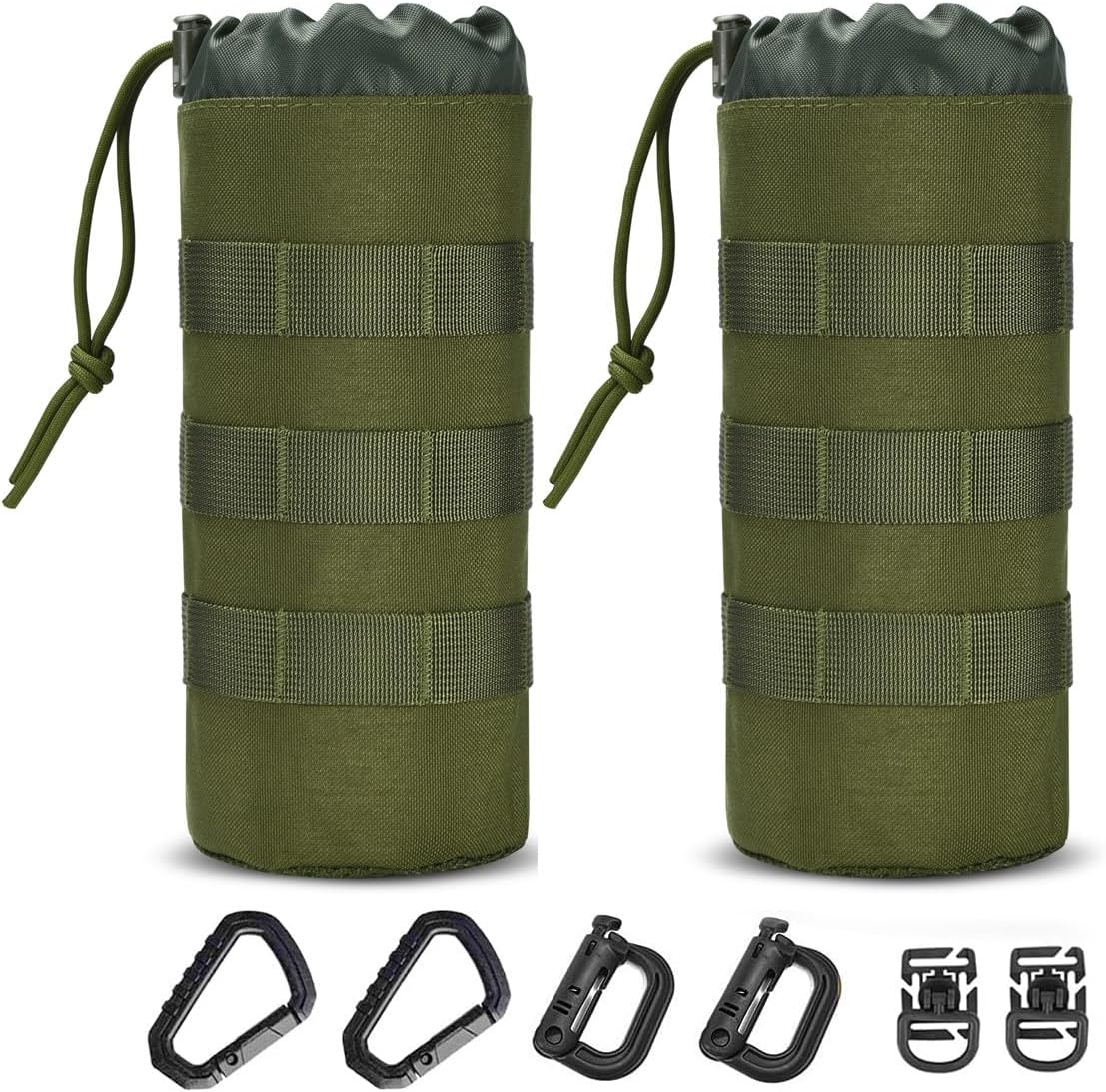 Molle Water Bottle Holder, Water Molle Attachments, Molle Water Bottle Pouch, Tactical Backpack Attachment Pouches