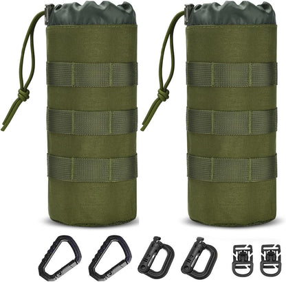 Molle Water Bottle Holder, Water Molle Attachments, Molle Water Bottle Pouch, Tactical Backpack Attachment Pouches