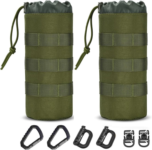 Molle Water Bottle Holder, Water Molle Attachments, Molle Water Bottle Pouch, Tactical Backpack Attachment Pouches