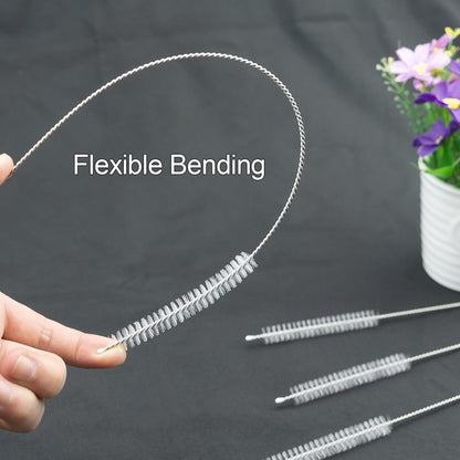 Straw Cleaner Brush for Stanley, 10Pcs Reusable Extra Long Straws Cleaning Brush for 14oz 20oz 30oz 40oz Stanley Mug, Cleaning Brushs for All Plastic, Glass, Stainless and Silicone Straw