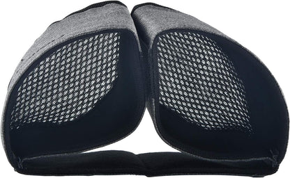 riemot Luggage Travel Cup Holder Free Hand Drink Carrier - Hold Two Coffee Mugs - Fits Roll on Suitcase Handles - Gifts for Flight Attendants Travelers Accessories Carbon Black