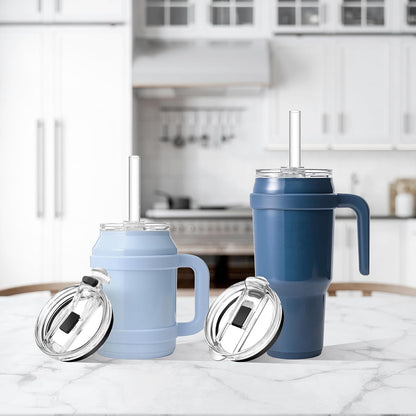 2Pack Replacement Lids Compatible With Reduce 50 oz 40 oz Tumbler, Replacement Straw for Reduce Tumbler, Leak Proof Perfect Fit, BPA Free.