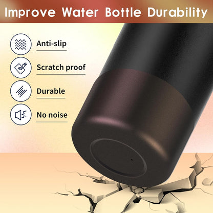 Chameleon Silicone Water Bottle Boot, Compatible with Stanley & Hydro Flask Tumbler 2.8-2.95in Bottom Anti-Slip Protector Rubber Sleeve