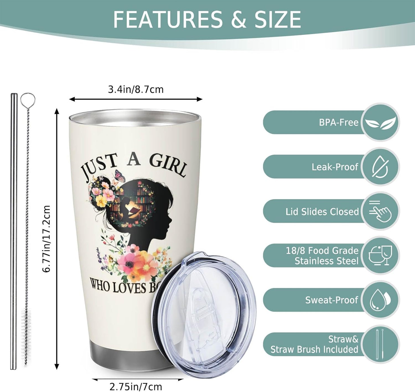 Camping Gifts for Men Women, Best Camp Coffee Mugs, Happy Camper Travel Mug, 20oz Coffee Tumbler, Camping Cup for Women Men
