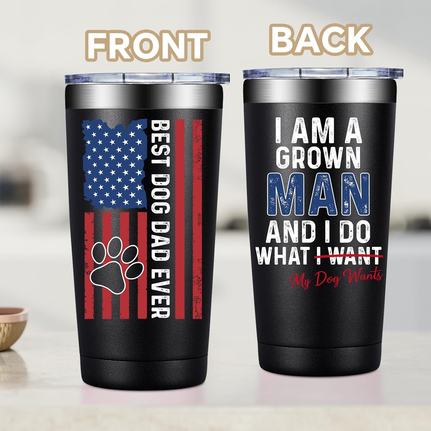 Fufandi Pickleball Gifts for Men Women - Pickle Ball Dink Responsibly - Christmas, Birthday Gifts for Pickleball Lovers Player Coach - Tumbler Cup 20oz