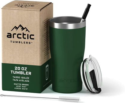 | 30 oz Tuscan Sun Insulated Tumbler with Straw & Cleaner - Retains Temperature up to 24hrs - Non-Spill Splash Proof Lid, Double Wall Vacuum Technology, BPA Free & Built to Last
