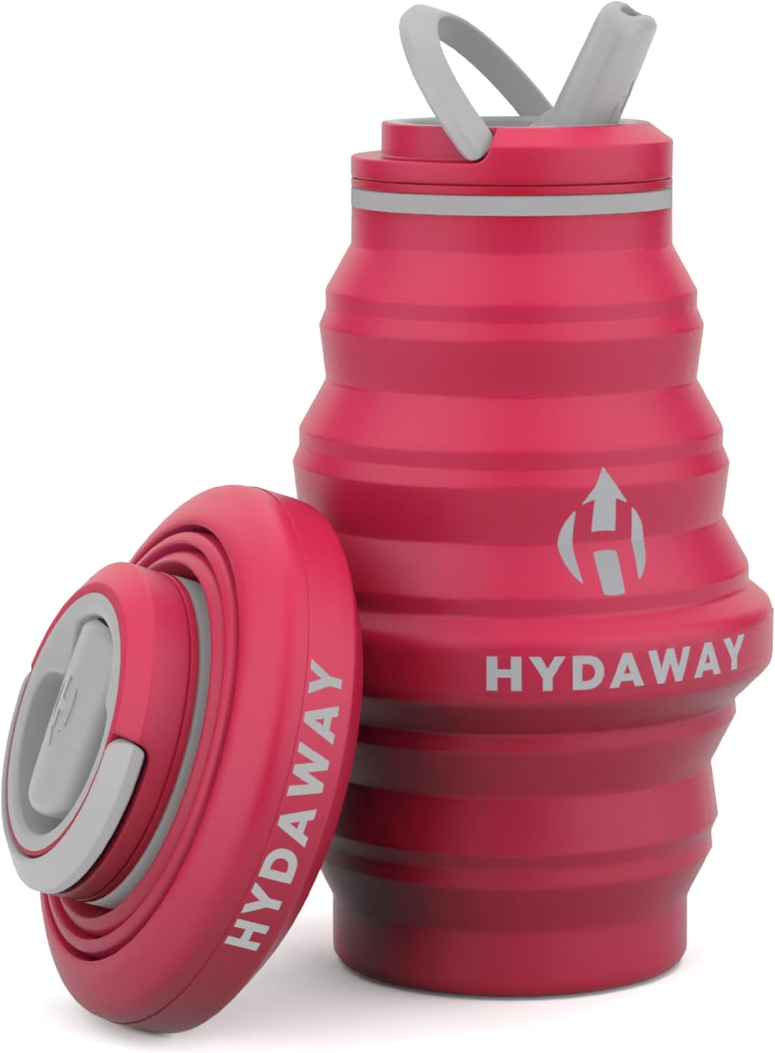 HYDAWAY 17oz Travel Collapsible Water Bottle - BPA-Free, Leakproof, Lightweight, Space-Saving