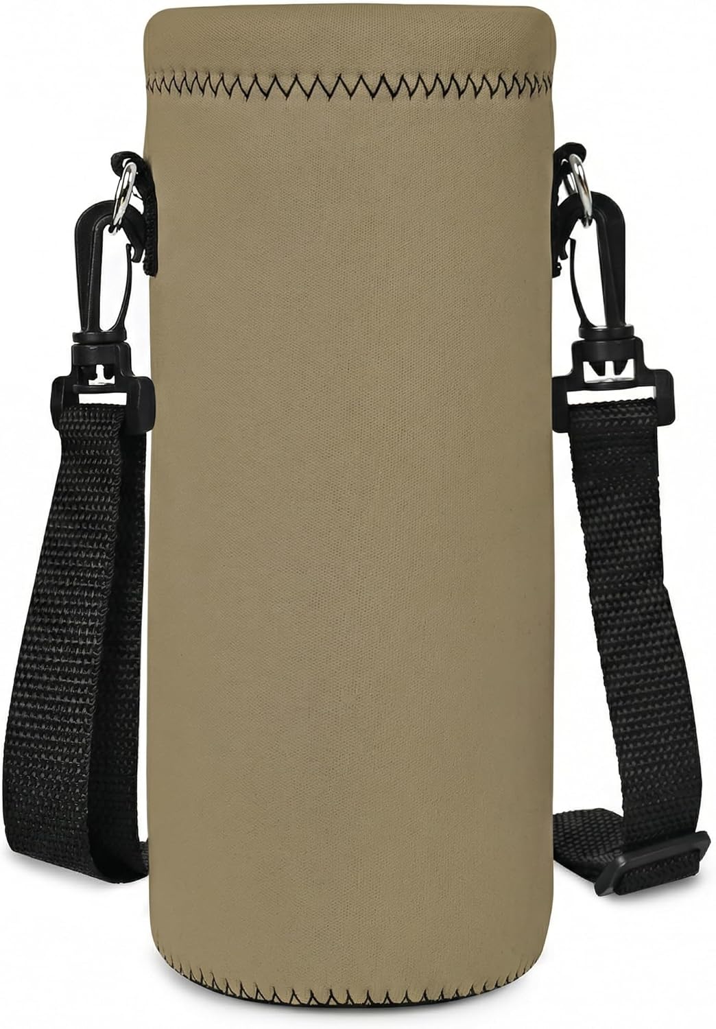 Neoprene 500ML/750ML/1000ML Water Bottle Bag Carrier, Portable Insulated Bottle Sling Holder Case Pouch with Adjustable Shoulder Strap for Men Women Walking Hiking Running