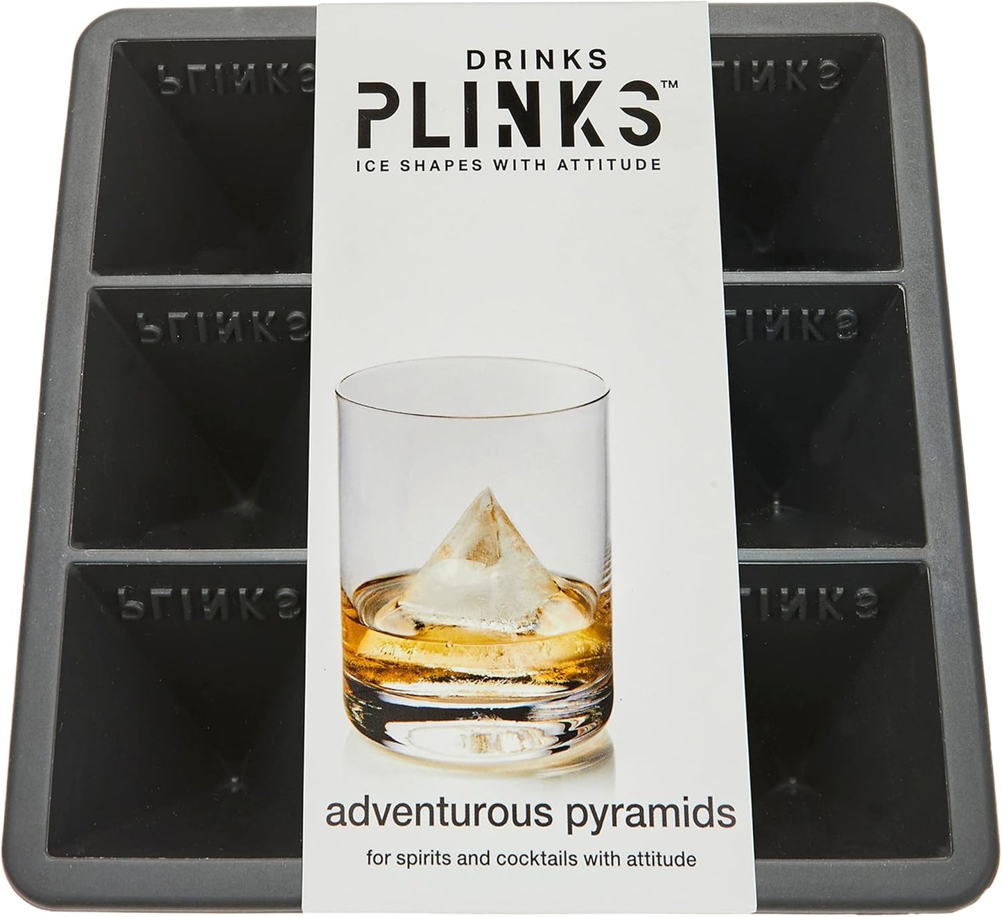 DRINKSPLINKS Water Bottle Ice Cube Tray. Keep Water in Drink Bottles Cold for Longer With This Large Tumbler Ice Cube Mold.