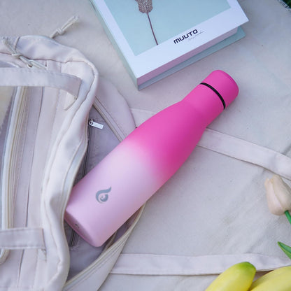 BJPKPK Insulated Water Bottle 12oz Small Stainless Steel Water Bottles Reusable Metal Thermal Keep Cold and Hot,Dreamy Purple - Colors A