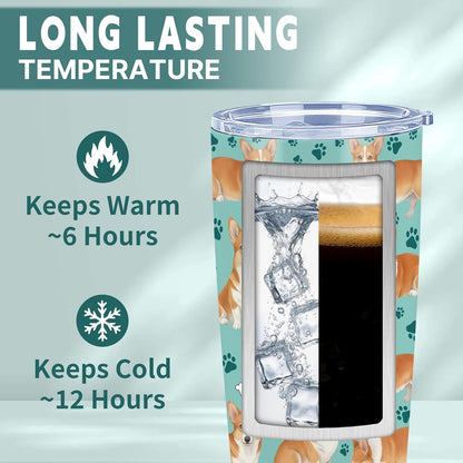 Beagle Gifts for Women Men, 40oz Stainless Steel Insulated Tumbler Travel Cup Mug, Funny and Unique Beagle Gifts for Dog Lover - Colors B