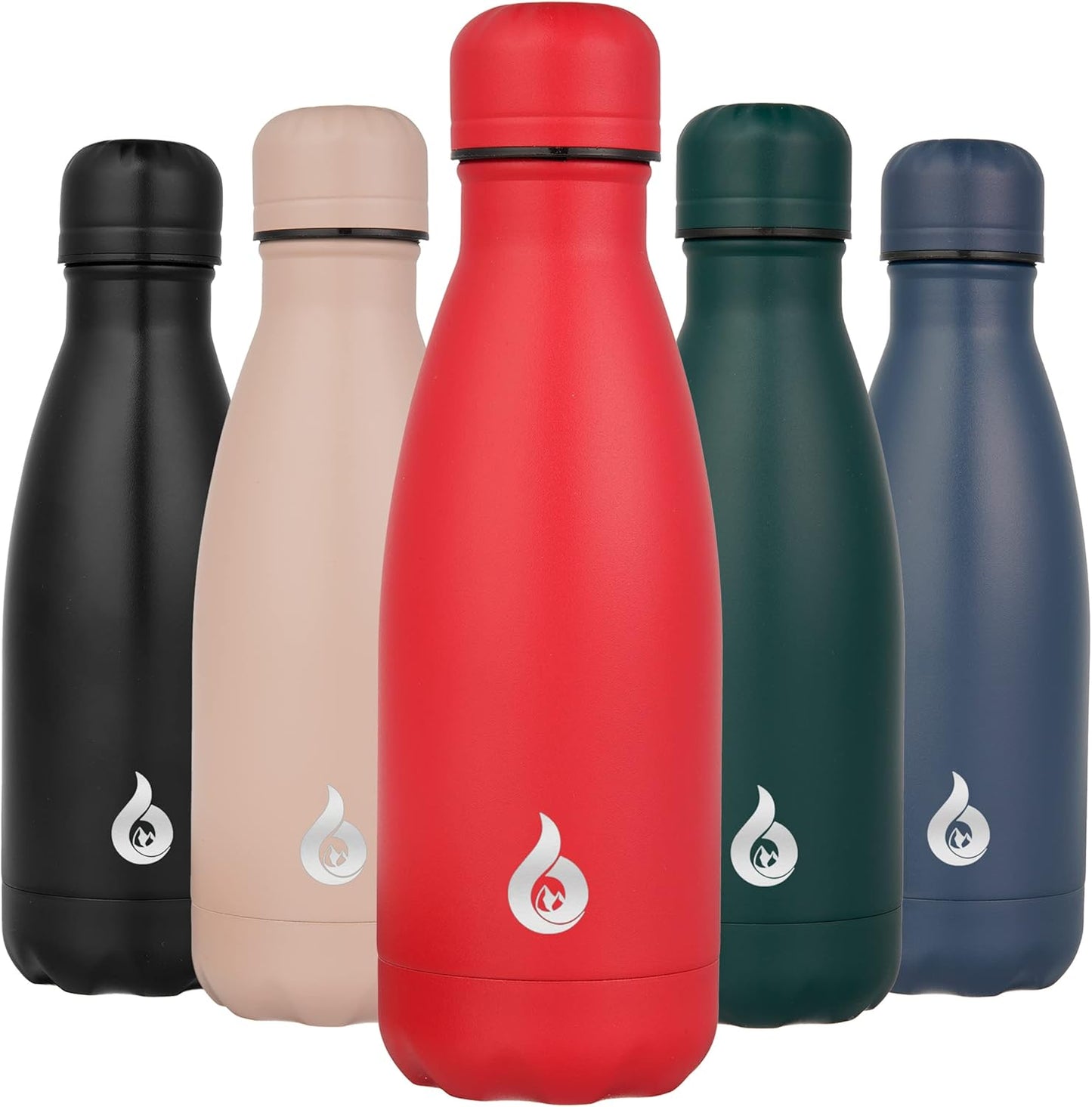 BJPKPK Insulated Water Bottle 12oz Small Stainless Steel Water Bottles Reusable Metal Thermal Keep Cold and Hot,Dreamy Purple - Colors A