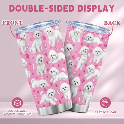 Beagle Gifts for Women Men, 40oz Stainless Steel Insulated Tumbler Travel Cup Mug, Funny and Unique Beagle Gifts for Dog Lover - Colors A