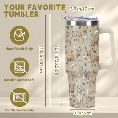 Beagle Gifts for Women Men, 40oz Stainless Steel Insulated Tumbler Travel Cup Mug, Funny and Unique Beagle Gifts for Dog Lover - Colors A
