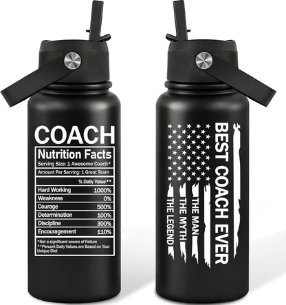 Pickleball Water Bottle 32oz - Pickleball Gifts for Women, Men - Christmas Pickle Ball Gifts for Pickleball Players, Lovers, Girls, Ladies
