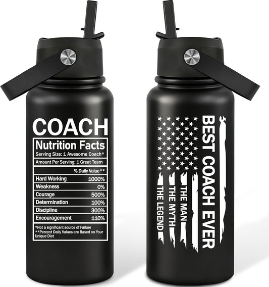 Pickleball Water Bottle 32oz - Pickleball Gifts for Women, Men - Christmas Pickle Ball Gifts for Pickleball Players, Lovers, Girls, Ladies