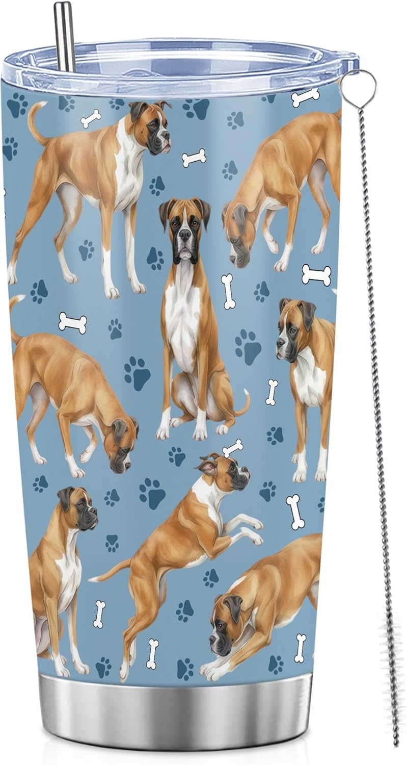 Beagle Gifts for Women Men, 40oz Stainless Steel Insulated Tumbler Travel Cup Mug, Funny and Unique Beagle Gifts for Dog Lover - Colors A
