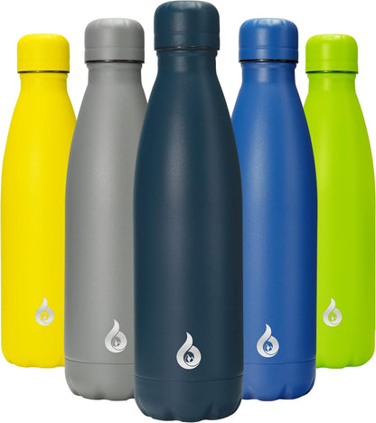 BJPKPK Insulated Water Bottle 12oz Small Stainless Steel Water Bottles Reusable Metal Thermal Keep Cold and Hot,Dreamy Purple - Colors A