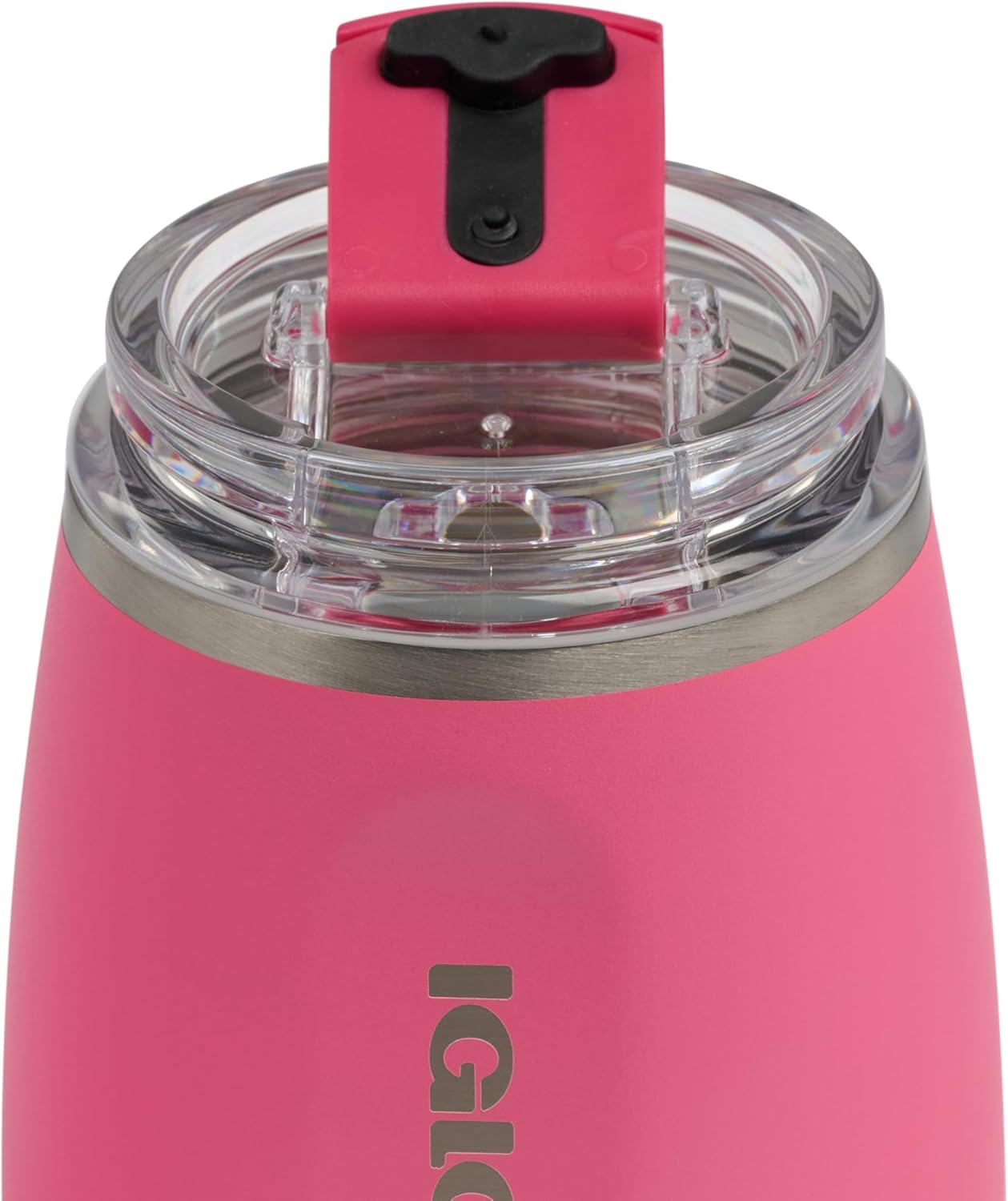 Igloo 20 oz Stainless Steel Tumbler | Sport Sipper Bottle | Thrift Pink