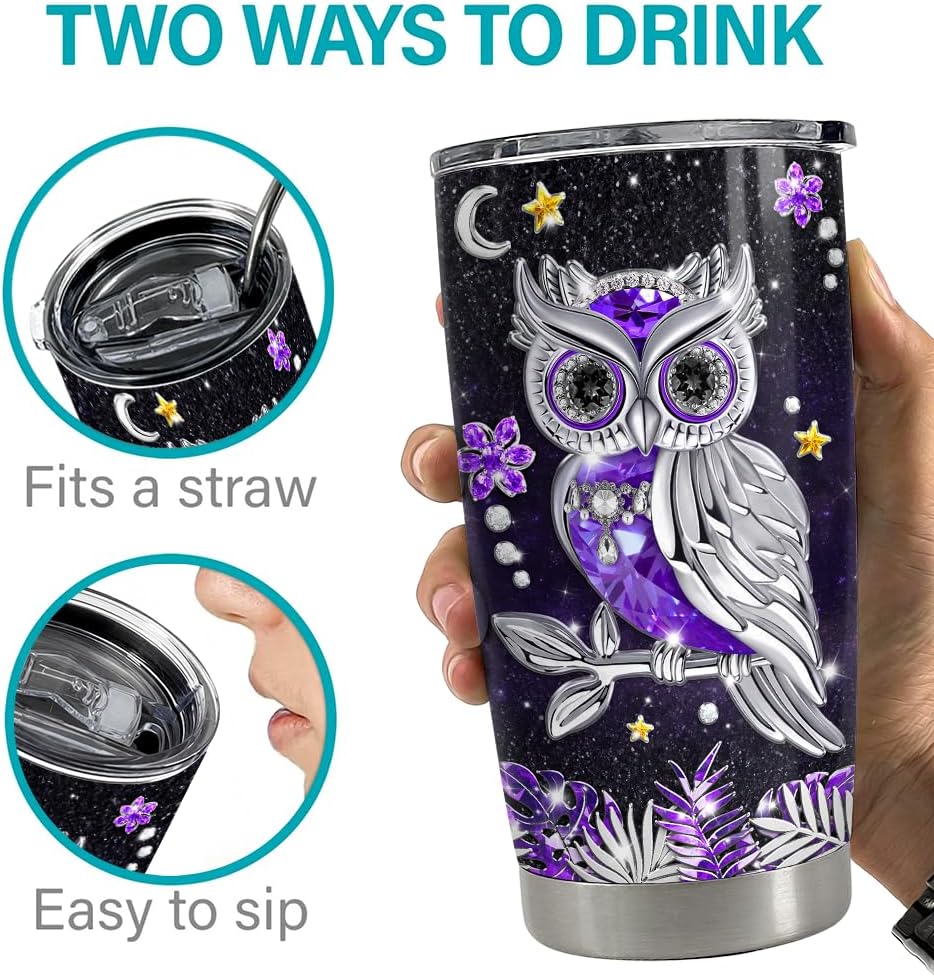 SANDJEST Pickleball Tumbler 20oz, Stainless Steel Travel Cup with Lid, Insulated Coffee Mug, Pickleballs Gifts for Women Girls Friends Sisters Players on Birthday Christmas
