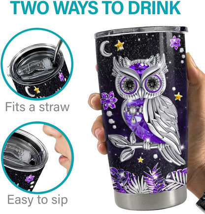 SANDJEST Pickleball Tumbler 20oz, Stainless Steel Travel Cup with Lid, Insulated Coffee Mug, Pickleballs Gifts for Women Girls Friends Sisters Players on Birthday Christmas