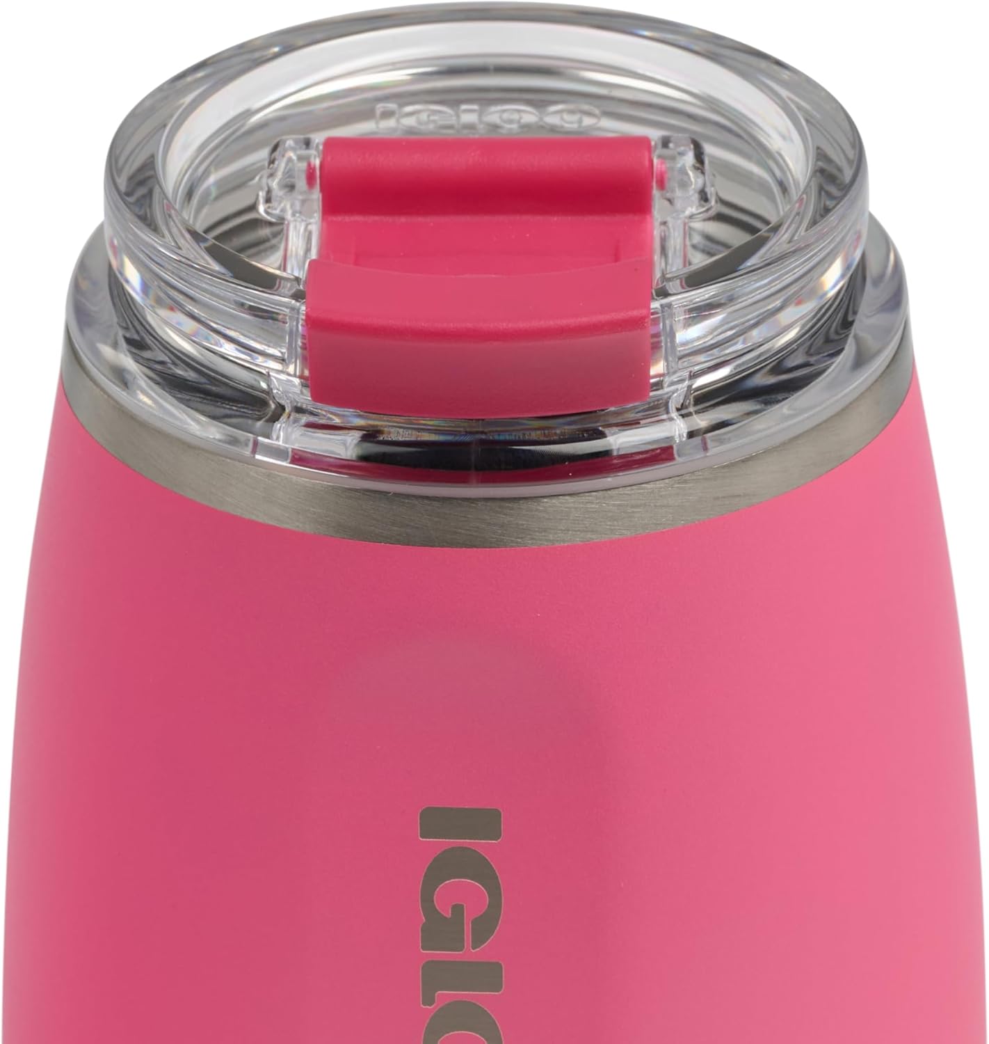 Igloo 20 oz Stainless Steel Tumbler | Sport Sipper Bottle | Thrift Pink