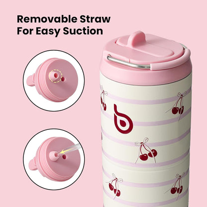 BOTTLE BOTTLE Insulated Water Bottle 24oz with Straw Lid and Handle for Sports Travel Gym Stainless Steel Water Bottles Double-Wall Vacuum Metal Leak Proof BPA-Free