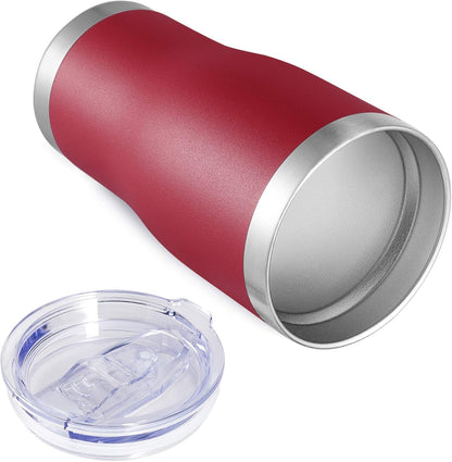 VEGOND 20oz Tumbler Stainless Steel Tumbler Cup with Lid And Straw Vacuum Insulated Double Wall Travel Coffee Mug(Orange 1 Pack)