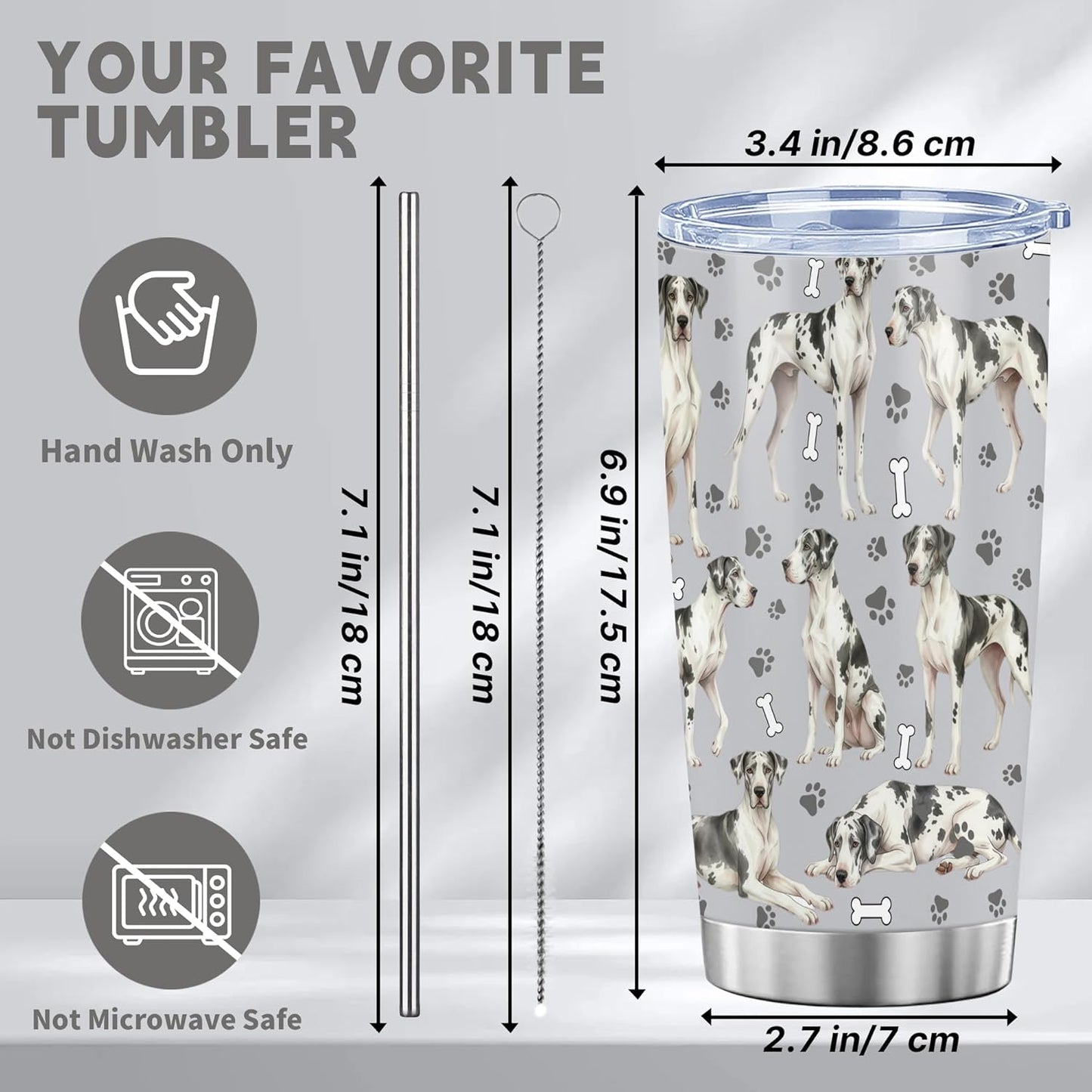 Beagle Gifts for Women Men, 40oz Stainless Steel Insulated Tumbler Travel Cup Mug, Funny and Unique Beagle Gifts for Dog Lover - Colors A