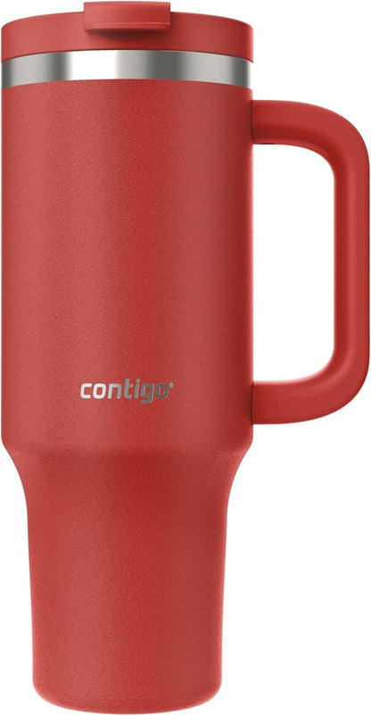 Contigo Streeterville 40oz Tumbler, Stainless Steel Vacuum Insulated, Leak-Proof, Cold for 29 Hours, Reef