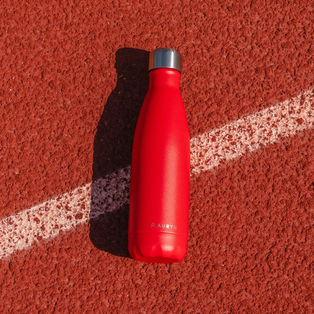 Best in Class Triple-Walled Insulated Stainless Steel Water Bottle, Keeps your Drinks Cold for up to 24 Hours and Hot for up to 12 Hours, Leak Proof, Make a Difference in the World, Black, 17oz
