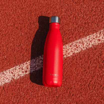 Best in Class Triple-Walled Insulated Stainless Steel Water Bottle, Keeps your Drinks Cold for up to 24 Hours and Hot for up to 12 Hours, Leak Proof, Make a Difference in the World, Black, 17oz