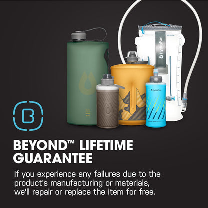 HydraPak SkyFlask Speed - Collapsible Handheld Running Water Bottle (350ml, 500ml, 500ml Insulated) - Adjustable Strap, Lightweight, Spill-Proof Cap | Collapsible