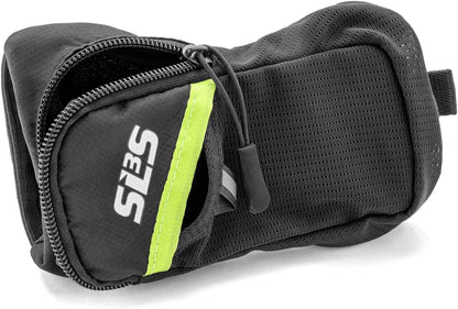 SLS3 Water Bottle Holder for Running - Fits 16oz Standard Bottles - Lightweight & Breathable Running Water Bottle Hand Strap Grip with Zip Pocket for Small Runners Essentials