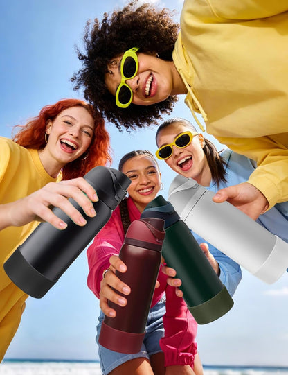 Mity rain 2PCS Silicone Boot for Owala Water Bottle 24 oz 32 oz, Anti-Slip Protective Sleeve Bottom Bumper Protector for FreeSip Stainless Steel Water Bottles Accessories