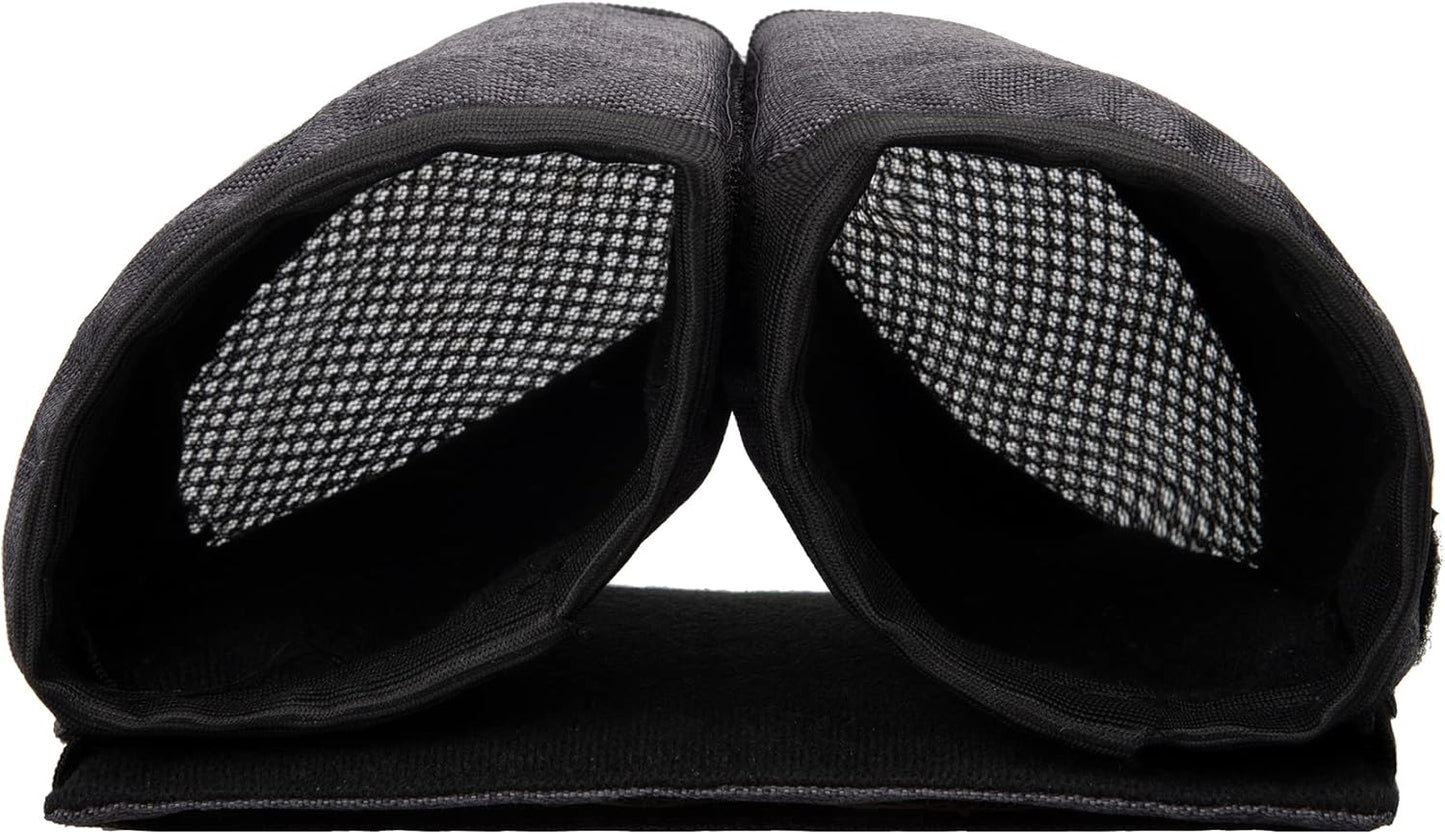 riemot Luggage Travel Cup Holder Free Hand Drink Caddy - Hold Two Coffee Mugs - Fits Roll on Most Suitcase Handles - Gifts for Flight Attendants &Frequent Travelers Accessories Black