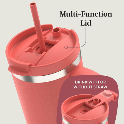 Contigo Streeterville 40oz Tumbler, Stainless Steel Vacuum Insulated, Leak-Proof, Cold for 29 Hours, Reef