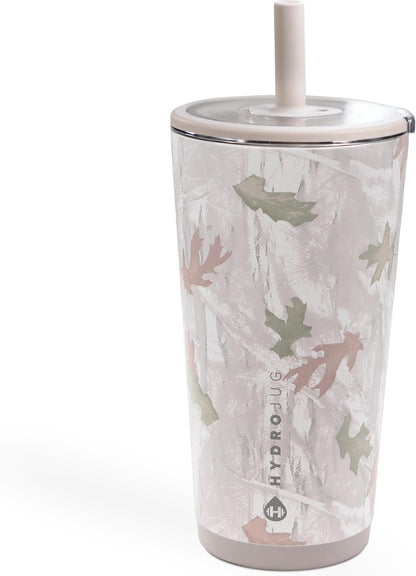 HydroJug Everyday Tumbler 20 oz – Ceramic-Lined Insulated Tumbler with Straw and Soft-Touch Lid, Cup Holder Friendly, Double-Wall Vacuum Insulation, Reusable Travel Cup – Rodeo
