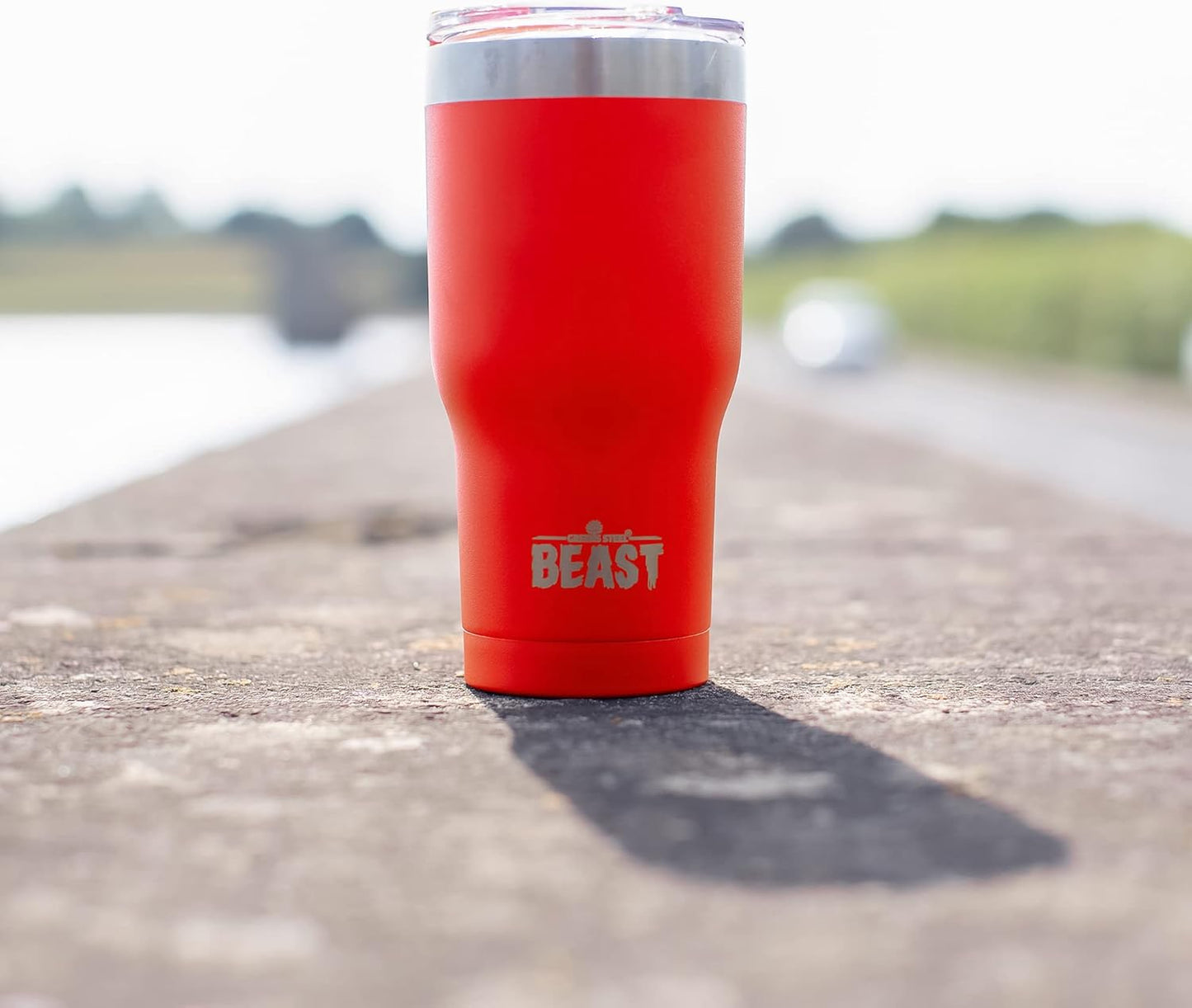 Beast 10 oz Tumbler Stainless Steel Vacuum Insulated Coffee Ice Cup Double Wall Travel Flask (Arctic White)